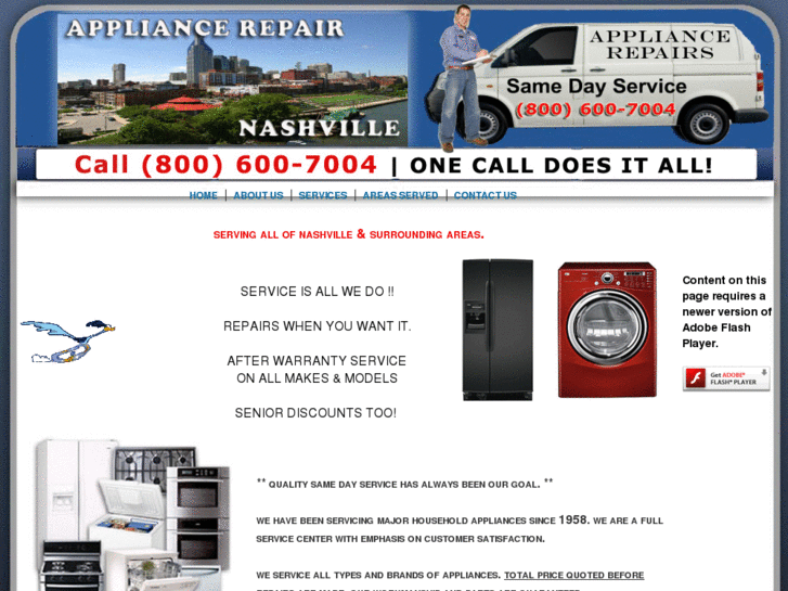 www.nashvilleappliancerepair1.com