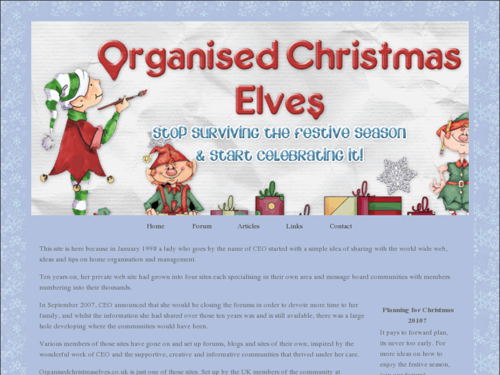www.organisedchristmaselves.co.uk