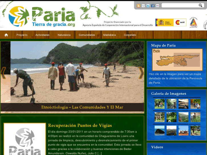 www.pariatierradegracia.org