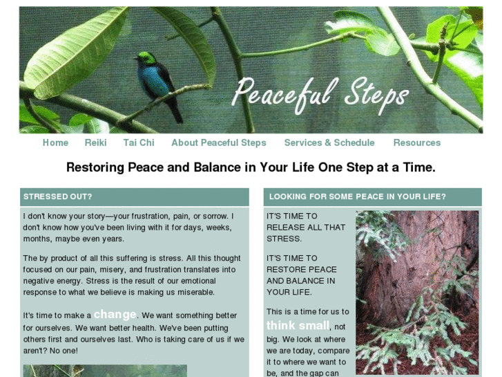 www.peacefulsteps.com