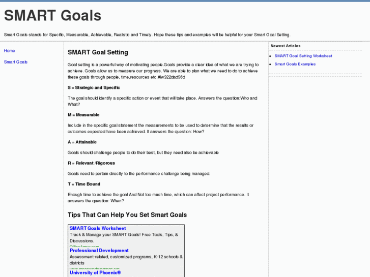 www.smart-goals.org