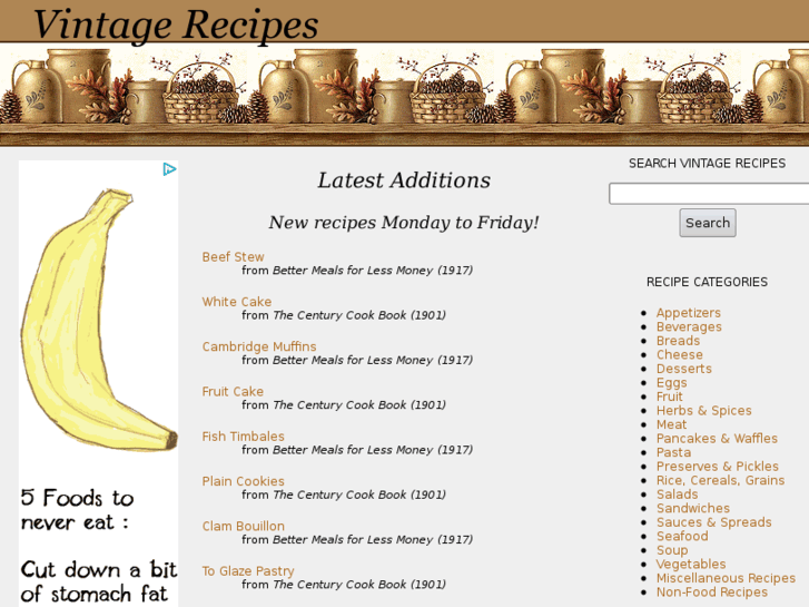 www.vintagerecipes.net