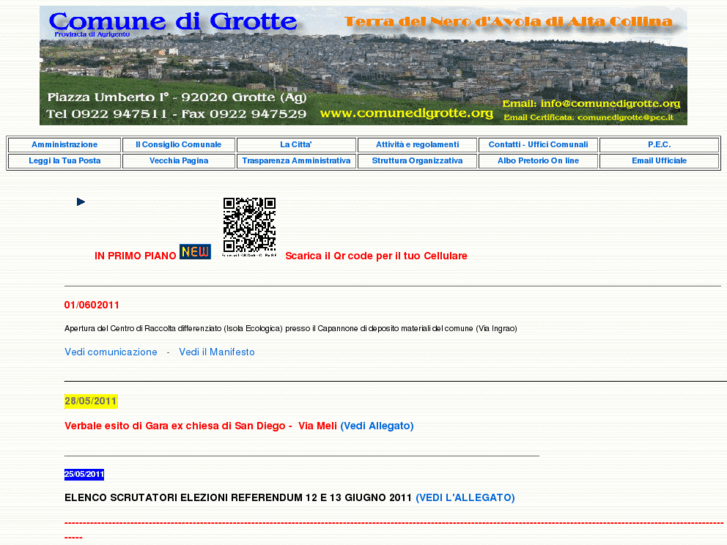 www.comunedigrotte.org