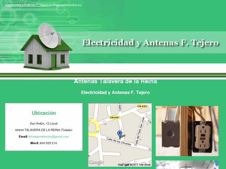 www.electricidadantenasftejero.com