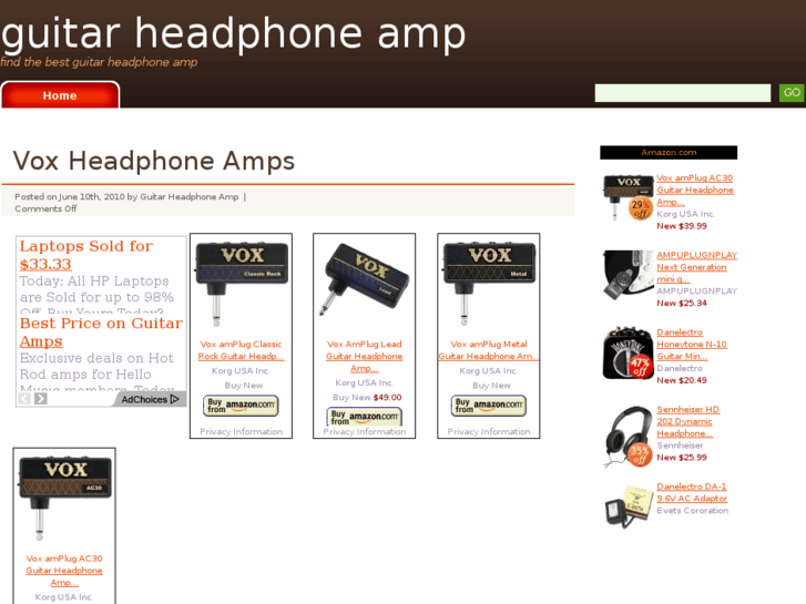 www.guitarheadphoneamp.net