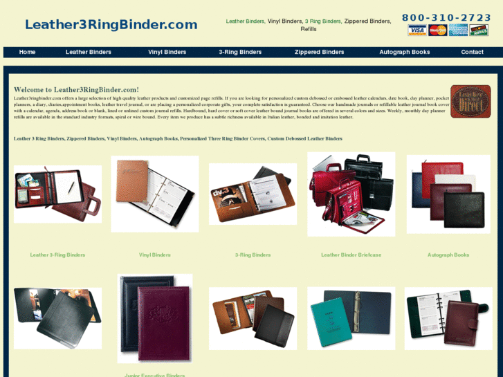 www.leather3ringbinder.com