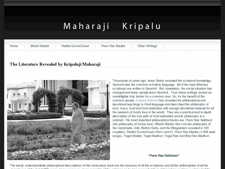 www.maharaji-kripalu.com