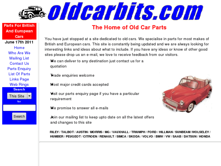 www.oldcarbits.co.uk