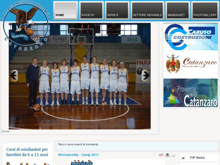 www.pallacanestroindomitacz.it