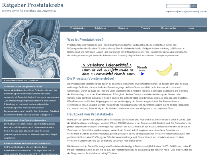 www.prostatakrebs.eu