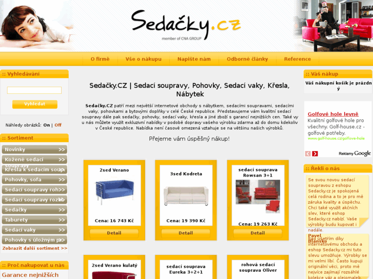 www.sedacky.cz