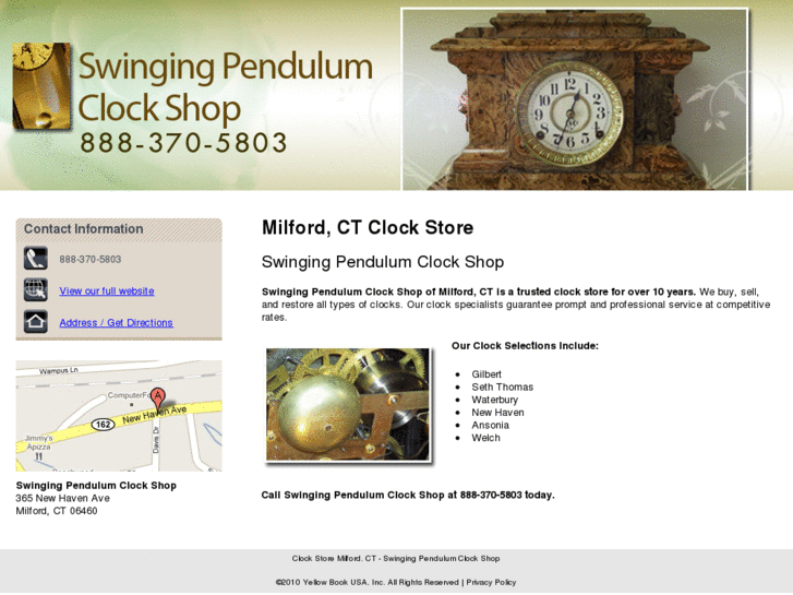 www.swingingpendulumclockshop.net