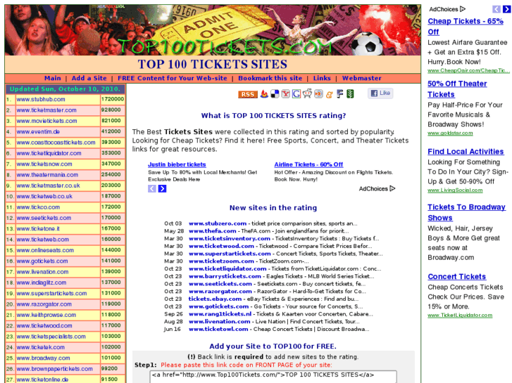 www.top100tickets.com