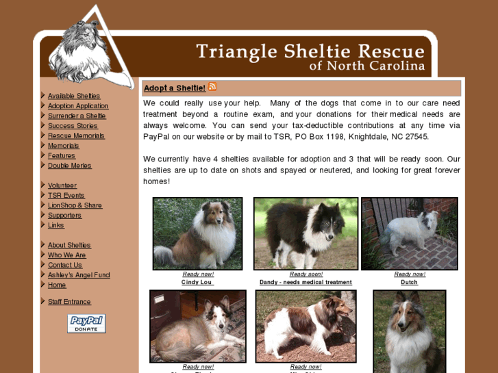 www.triangleshelties.com