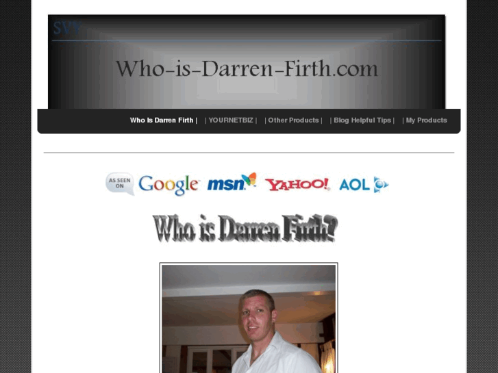 www.who-is-darren-firth.com