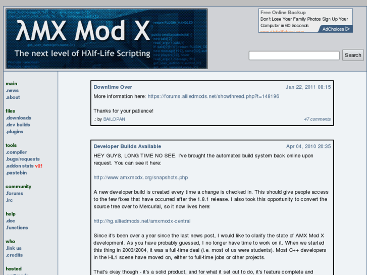 www.amxmodx.org