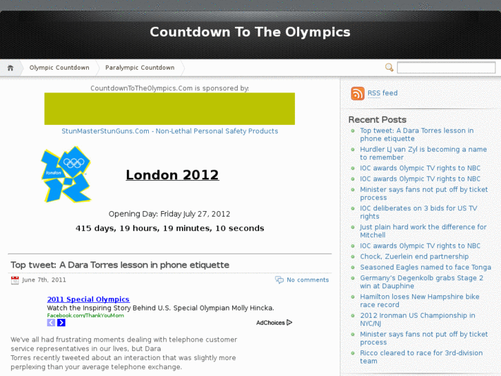 www.countdowntotheolympics.com