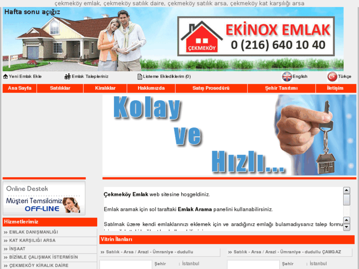 www.ekinoxemlak.com