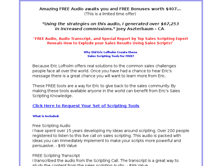 www.freesalesscriptingreport.com