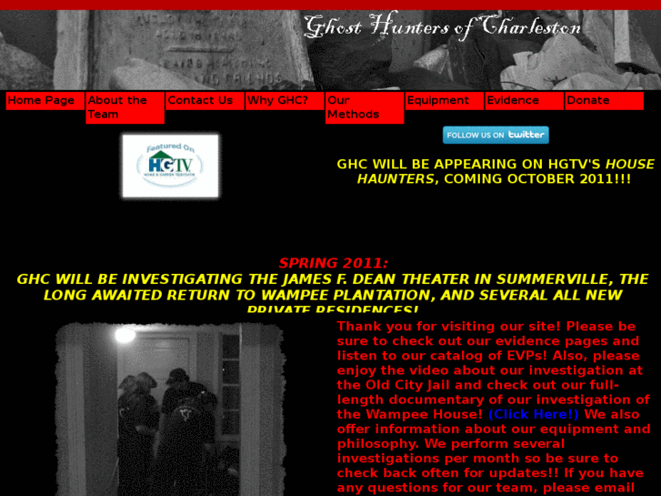 www.ghosthuntersofcharleston.com