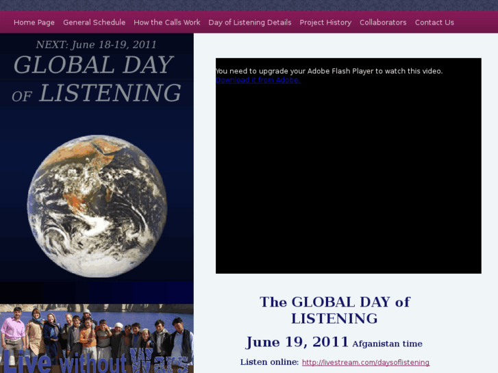 www.globaldayoflistening.org