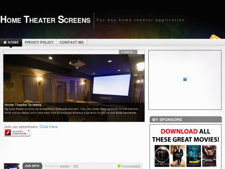 www.hometheaterscreens.info