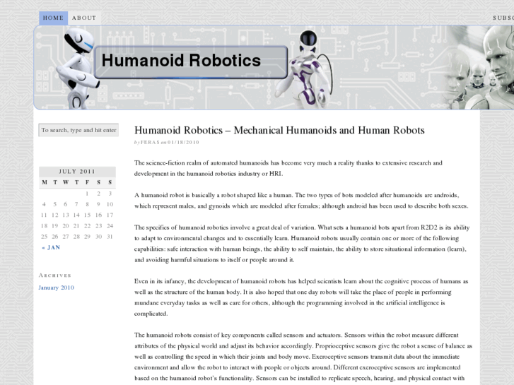 www.humanoidrobotics.com