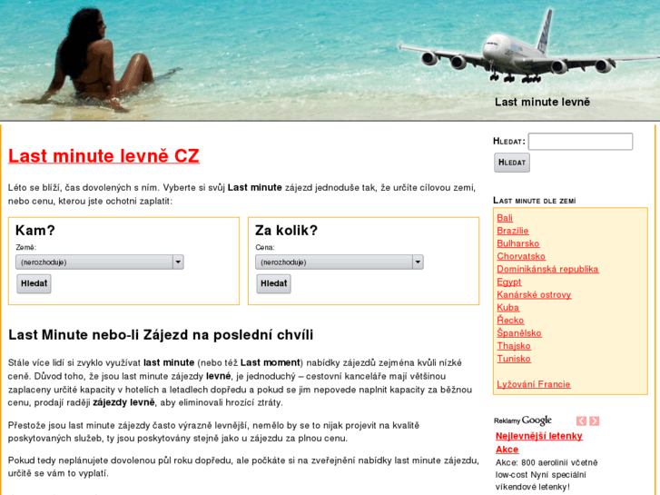 www.last-minute-levne.cz