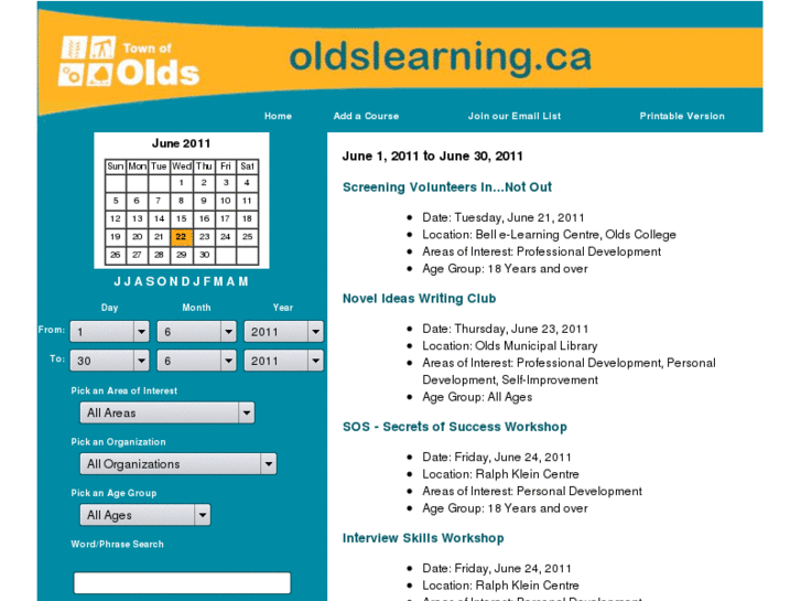 www.oldslearning.ca