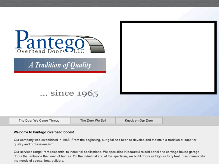 www.pantegodoor.com