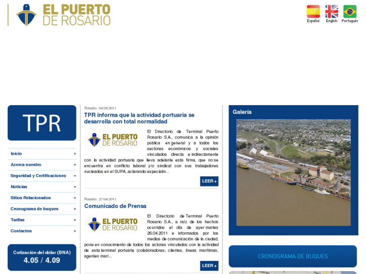 www.puertoderosario.com.ar