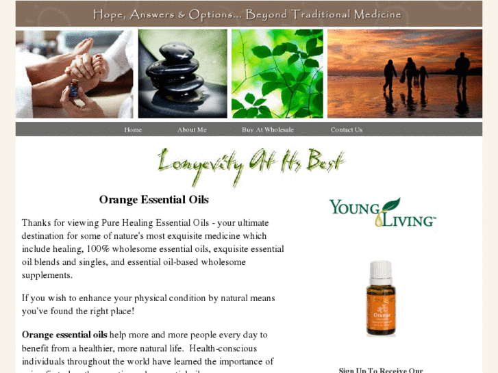 www.purehealingessentialoils.com