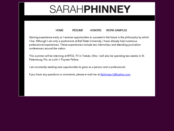 www.sarahphinney.com