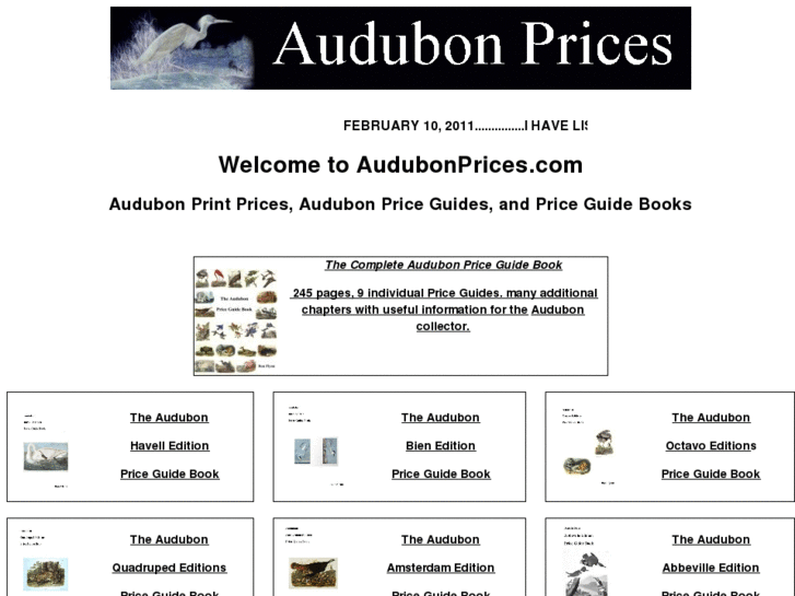 www.audubonprices.com