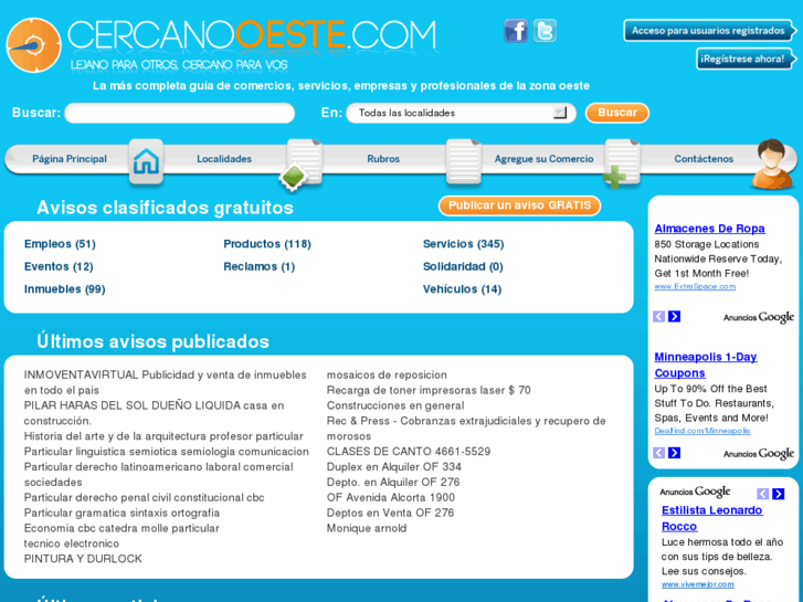 www.cercanooeste.com