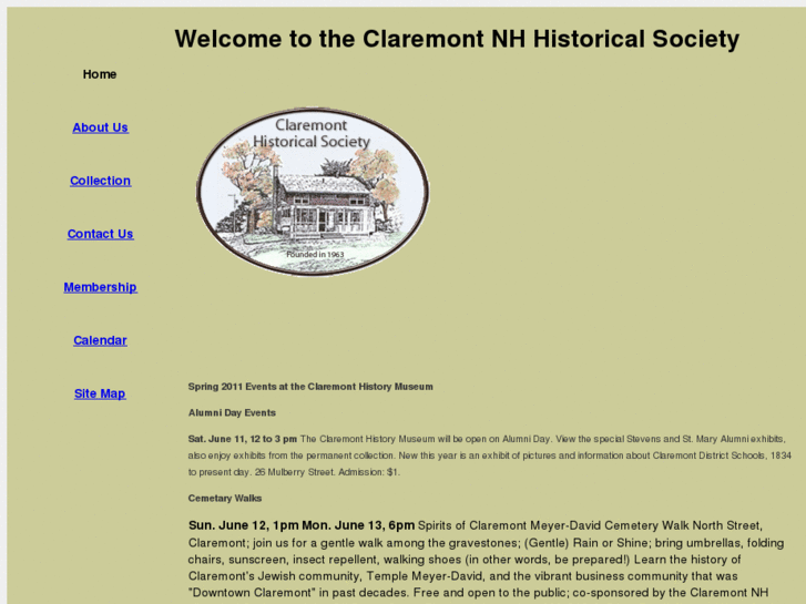 www.claremonthistoricalsociety.org