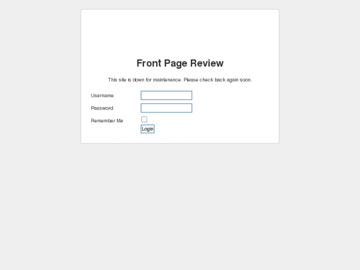 www.frontpagereview.com