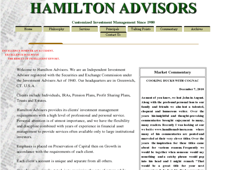 www.hamiltonadvisors.com