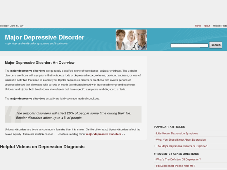 www.majordepressivedisorder.net