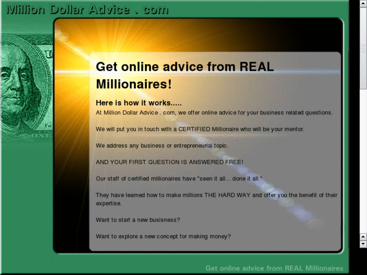 www.milliondollaradvice.com