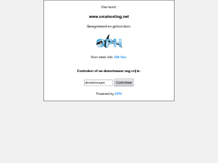 www.orcahosting.net