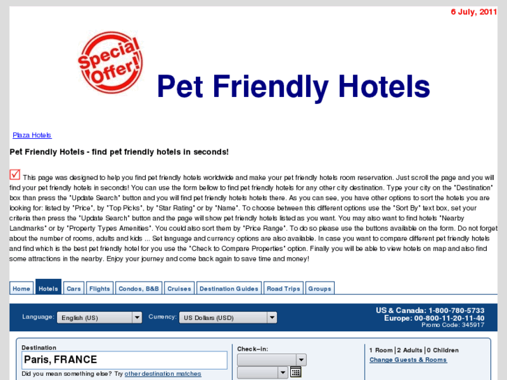 www.petfriendlyhotelsnet.com