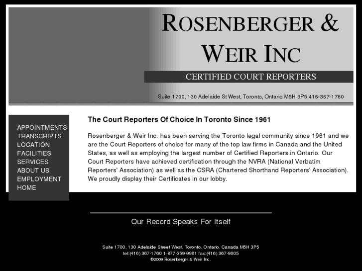 www.rosenbergerweir.com