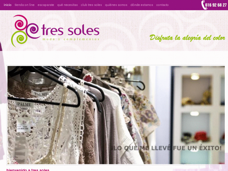 www.tressolesmoda.es