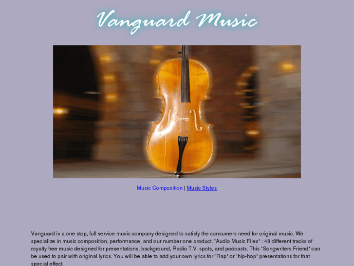 www.vanguardmusic.net