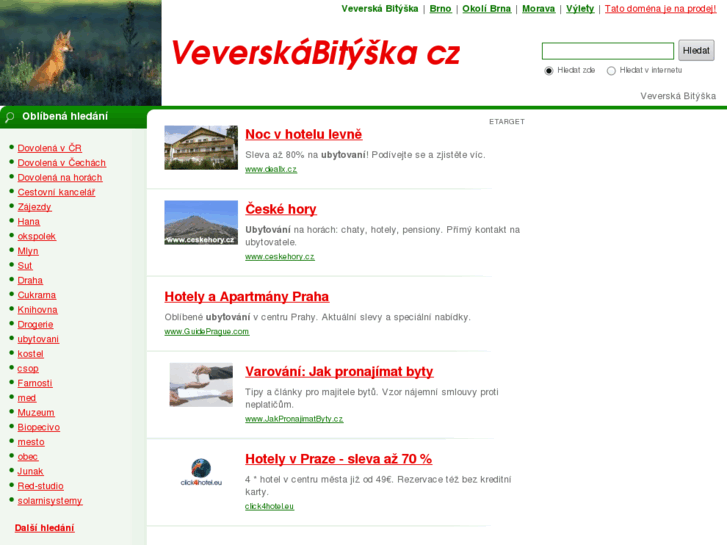 www.veverskabityska.cz