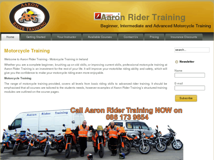 www.aaronridertraining.com