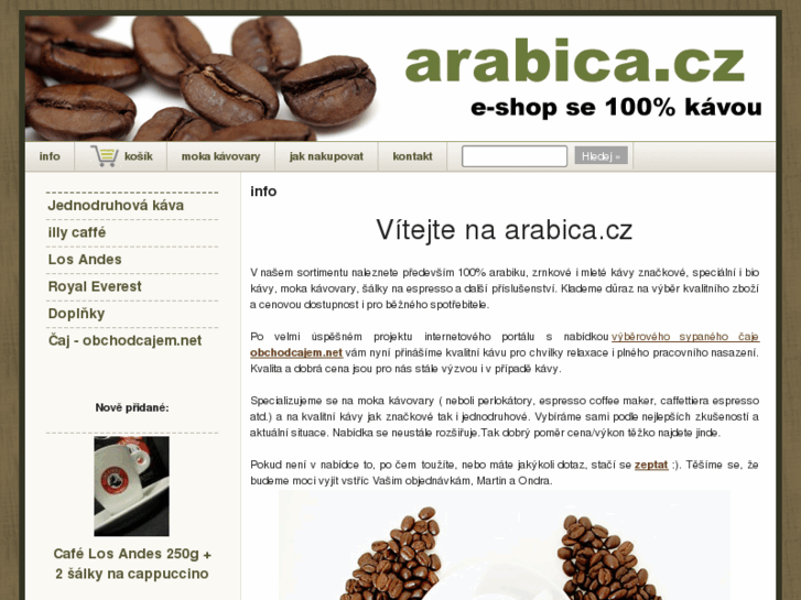 www.arabica.cz