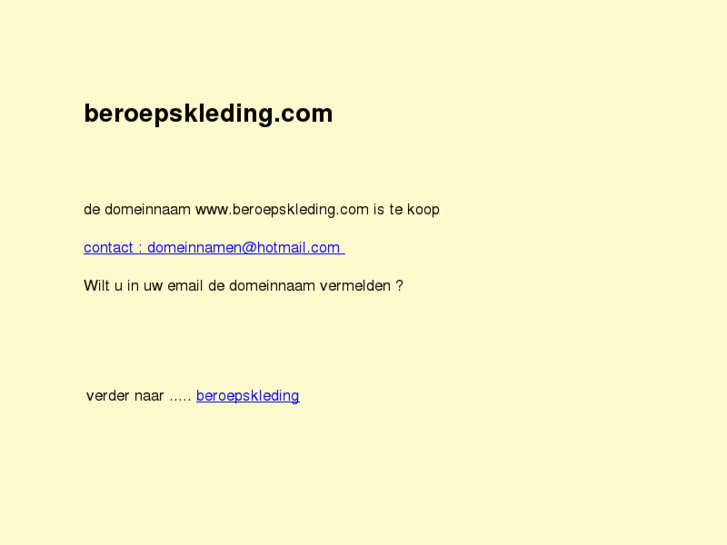 www.beroepskleding.com