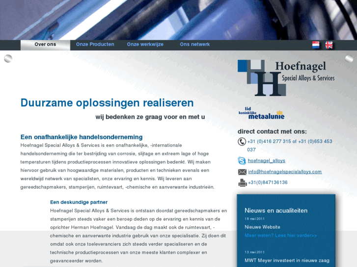 www.hoefnagelspecialalloys.com